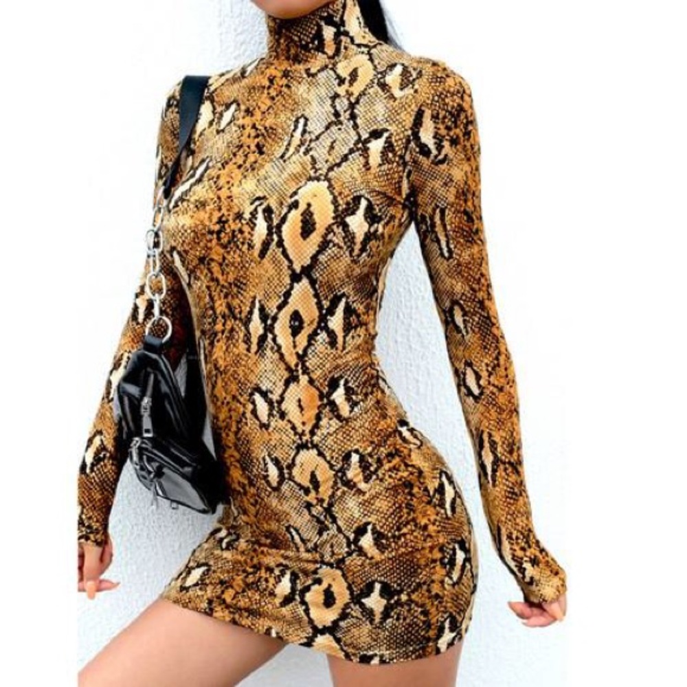 New Snake Skin Dress